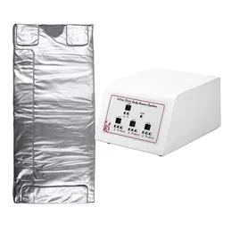 2 zon gran bastu långt infraröd termisk kropps bantningsbastu filt uppvärmningsterapi smal väska spa förlust vikt kropp detox maskin ce