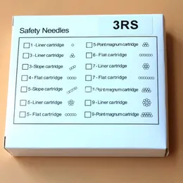 Картридж 50 шт 3rs одноразовые стерилизованные татуировки перманентный макияж Pen Machine иглы советы для бровей губ Microblading поставки