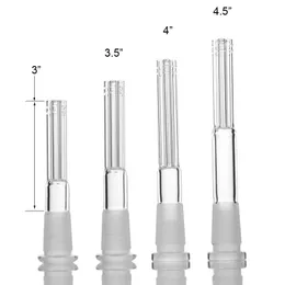 기타 흡연 액세서리 제조 업체 유리 다운 시스템 3 "4.5"4 사이즈 14mm 여성 -18mm 남성 5 암 Percolater Lo Pro 확산 봉
