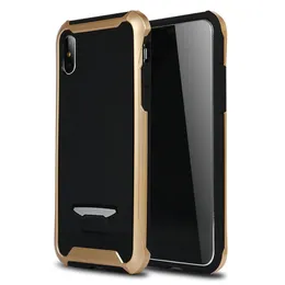 Newest Phone Case 2 in 1 Hybrid Back Cover Case For iPhone X XS Max Xr 8 7 6 6S Plus Samsung Galaxy S8 S9 Plus A8 2018 Plus