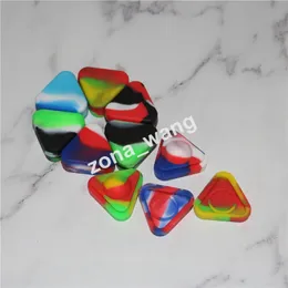 Silicone DAB PAD TRIANGLE 1.5 мл JARS Dry Trb Wax Box контейнерное стеклянное ясень