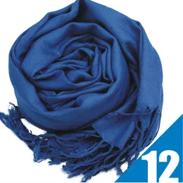 Nya 41Colors Hot Pashmina Cashmere Solid Shawl Wrap Women's Girls Ladies Scarf Soft Fringes Solid Scarf