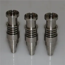 Handverktyg GR2 titan nagel domelösa ti naglar för 16 mm 20 mm värme spole d-nagel vax förångare för glas bong vattenrör