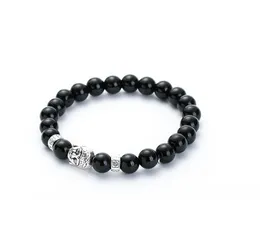 Natursten Buddhistisk Buddha Meditation Pärlor Armband För Kvinnor män Smycken Bön Pärlor Mala Armband