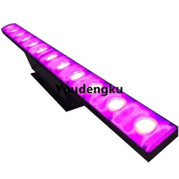 2 pieces 12x3W Warm / cool White 72pcs RGB 3 IN 1 SMD 5050 LED indoor wall washer led 2in1 Hybrid Led Pixel Bar light