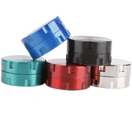 Mais novo Colorido Mini 2 Peças De Metal Muller Herb Grinder 30 MM Liga De Zinco Erva Moedor Spice Miller Crusher