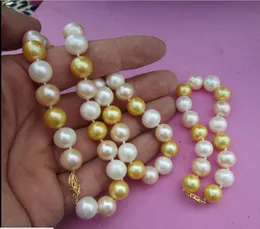Natural South Sea Pink Pearl Bracelet – 7.5-8 Inches – Baroque Pearl – 14K Yellow Gold Clasp – Unbranded