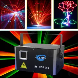 Hög hastighet 45kpps skanner system utomhus disco belysning Juldekoration Laser projektorer 3watt RGB Animation logo ljus