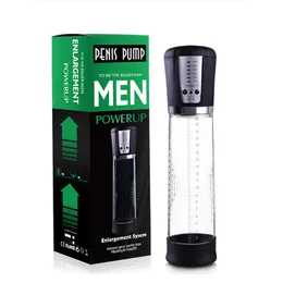 sex massager Products Electric Automatic Penis Pump Rechargeable Enlarger Vacuum Powerful Enlargement Extender Sex Toys for Men