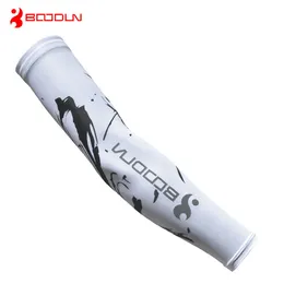 Boodun Cykel Arm Sleeve Compression Outdoor Sports Safy Elobow Warmers Mountain Bike Fiske Körning Running Glof Cykel Sleeve