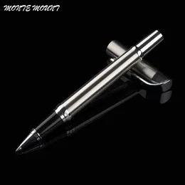 MONTE MOUNT High Quality Office School Stationery Classic Version Stainless Steel  office roller ball pen Silver Clip