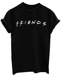 Show televisivo di Missacver Friends Unisex Womens Cute Shirt Tops Tops Teen Girls Graphic Tees Summer Casual Sliose Tshirt