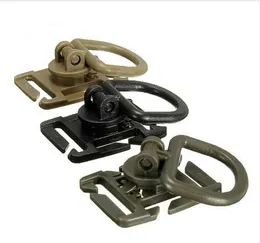 5PCS Tactical Grimlock Rotation D-Ring Clips Buckle Molle Webbing Attachment Ryggsäckar Låsning Carabiner EDC Tool