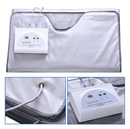 FIR Far Infrared Heating Sauna Blanket Lymph Drainage Slimming Weight Loss Heating Therapy Body Shaping Detox Machine