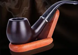 Ebonized resina de moagem fina e tecnologia de martelo de tubo de anel de suave curvado Vintage Retro Yanju