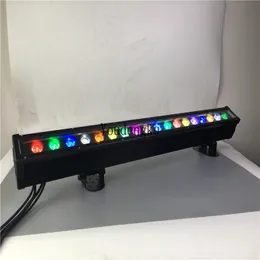 10 sztuk LED źródło światła Outdoor Washer 4in1 RGBW 18X4W 4IN1 Pełny kolor Wodoodporny Walk Wall Pixel Light
