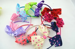 10 sztuk Piękne Bowkar Girls Hairbands Dzieci Piękne małe kwiaty Opaski Hoop Akcesoria do włosów dla kobiet FG031