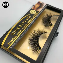 Makeup Mink rzęsy fałszywe rzęsy ręcznie robione naturalne długie grube 100% prawdziwe norek naturalny thickeye rzęsy przedłużenie 2018 najwyższej jakości