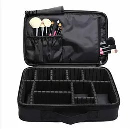 Pinsel -Make -up -Hülle Make -up Organizer Toilettenspeicher Kosmetischer Tasche Große Nagelkunstwerkzeugkästen mit tragbarem Bolso