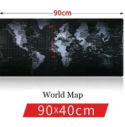 Sago Ny 90 * 40cm Pro Gaming Musmatta Old World Map, Dragon, Lion Super Mouse Pads för Dota 2 LOL CSGO FOR GAME PLAYER MOUSEPAD