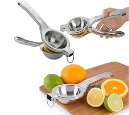 Kitchen Stainless Fruit Lemon Squeezer Orange Citrus Hand Press Squeezer Juicer Bar Tool Juice Maker Other Kitchen Tools 50PCS SN1312