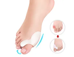 Elitzia ETFT006 Foot Care Hallux Valgus Single Hole Silicone Toe Separator Daily-use Two Size