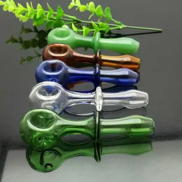 neuer, hochwertiger Ölbrenner aus farbigem Glas, Glaspfeifen, Glasbongs, zufällige Farblieferung