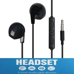 Zlcdez Stereo Bass Słuchawki słuchawkowe z mikrofonem Wired Gaming Słuchawki do telefonów Samsung Xiaomi do Apple iPhone Ear Telefon