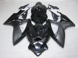 射出成形フェアリングキット鈴木GSXR 600/750 2006 2007 K6 GSX-R600 GSX-R750 06 07グレーブラックダークドッグフェアリングパーツXD56