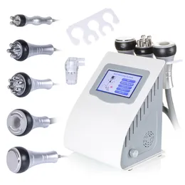 Free Gift Ultrasonic LED Light Photon Beauty Skin Machine+5 In 1 Vacuum Cavitation Sextupole Multipolar RF Weight Slimming Machine