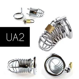 11 Design Chrome Steel Chastity Device Belt Cage Bondage CB cage de chastete #Y98