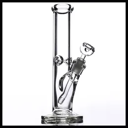 hookahs 12" Super Heavy glass bongs 9mm thickness water pipes heady Straight 18mm joint