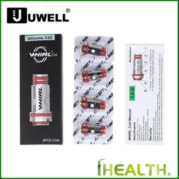100% Оригинальный Uwell Whirl 0,6 Ом 1,8 Ом замены катушки для Uwell Whirl 20/22 Kit