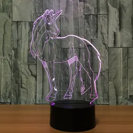 Ledde unicorn beast einhorn nachtlampe nachtlicht bett licht lampe nachtleuchten # r42