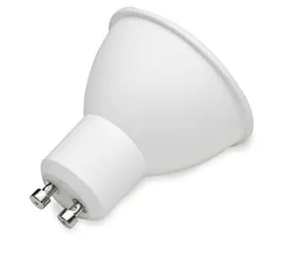 GU10 COB LED-lampor, 50W halogenlampor ekvivalenta, 5W, 550lm, dagsljus / varm vit, LED-strålkastare, GU10