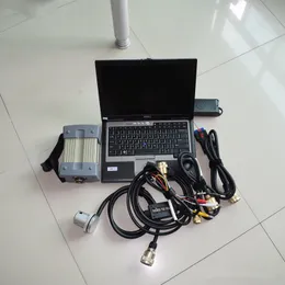 MB Star C3 Multiplexer Pro Diagnostic Tool z laptopem D630 Xentry SSD 120GB Wszystkie kable Pełny zestaw gotowy do użytku Skaner ciężarówki samochodowej 12V 24V