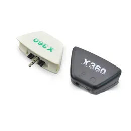 X360 Headset Headphone Earphone Adapter Converter för Xbox 360 Controller DHL FedEx EMS Free Ship