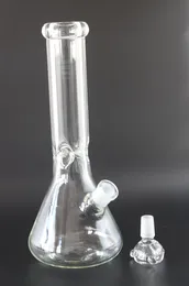 7mm Espessura Hookahs Edição Limitada Zob Hitman Mini Bottom Beaker Glass Bong 10 "Rasta Pequena Base Gelo Tubos de Água de Gelo 18mm Dab Dab Rig Dab Bongs