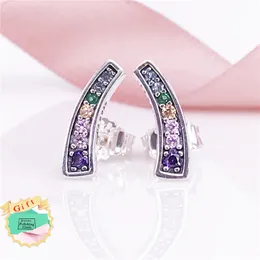 Pandora multi coloured arches earrings shop