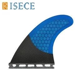 Future base carbon fiber surfboard fins honeycomb surf fin G5 Medium size surfboard fin thruster 3 fins set