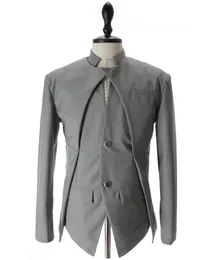 Neue Marke Männer Britischen Stil Schlanke Anzüge Herren Stilvolle Design Blazer Casual Business-Mode Jacke männer Kleidung Einfache Ou2219