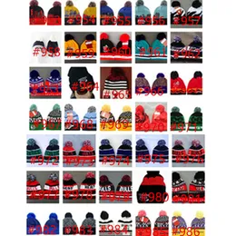 Partihandel New American Football 32 Team Beanies Sport Beanie Vinter Knit Cuff Beanies Mössor Acceptera Mix Beställ Tusentals Modeller