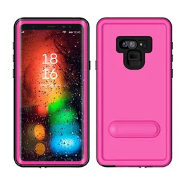Redpepper Dot Series Waterproof Shockproof Kickstand Case For iPhone X XS XR XS MAX Galaxy S8 s8 plus s9 S9 Plus Note 9 Note 8 Retail 120PC