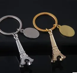 Wholesale 200 pcs Personalized customization creative wedding souvenirs mini Tower keychain wedding gifts