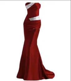Gorący sprzedawanie 2017 Srebrny Szary Burrudia Syrenki Druhna Dresses Tanie Długa pokojówka Honor Dress Evening Prom Suknie Lace Up Frezowanie