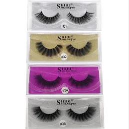 3d Mink lashes Thick real mink HAIR false eyelashes natural for Beauty Makeup Extension fake Eyelashes false lashes a902