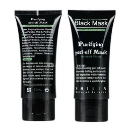 Bästa Shills Black Purifying Peel-off Mask Deep Cleansing Naturvetenskap Alla Kin Typer Blackheads Remover Snabb leverans 50 ml