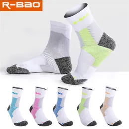 2018 Brand Professional Compression Socks Running Women Men Sports Socks Ankel Protector Anti-Sprain för Marathon Outdoor Jogging Sock