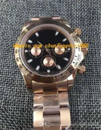 2019 4 Style Luxury Watch New Rose Gold Steel Bezel 40mm Stainless Steel Strap Automatic Fashion Brand Mens Men's Watch Wristwatch
