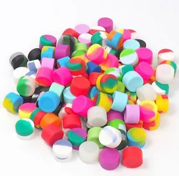 1000 Custom Nonstick Silcone Container Jars Dab Silicone Wax Container Wholesale Lot Shatter Proof Non Stick Wax 3ml SN2010
